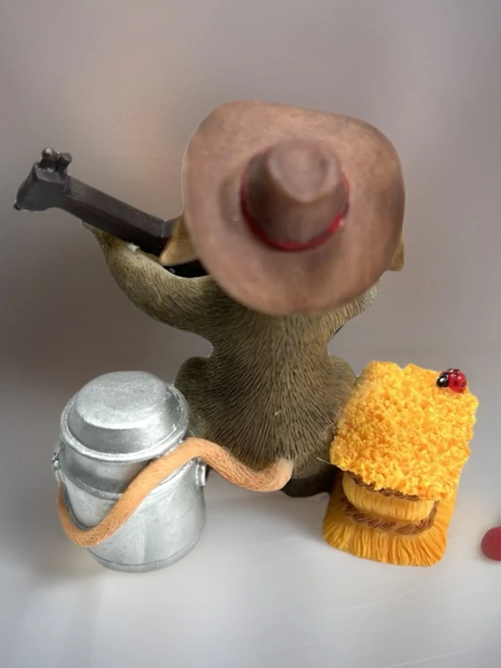 🐀 FITZ AND FLOYD CHARMING TAILS “THE COUNTRY SINGER” 82/114 LIMITED EDITION